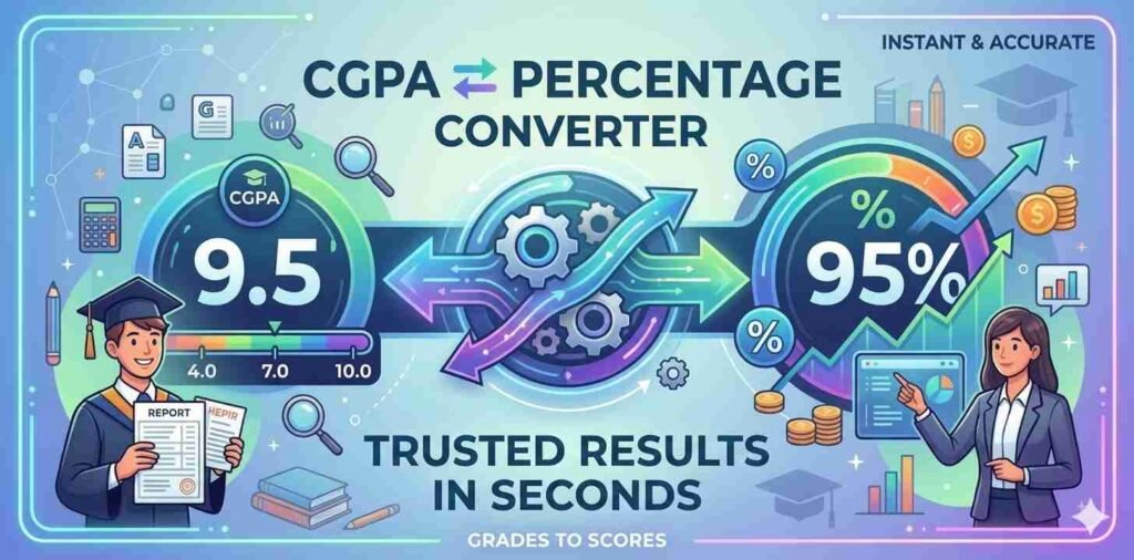 online cgpa to percentage calculator