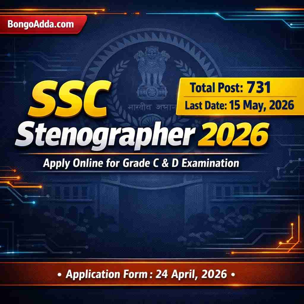 SSC Stenographer 2026 notification